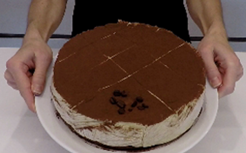 Torta mousse de café | Recetas de Johanna Prato